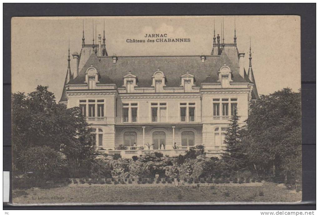 16 - Jarnac - Chateau Des Chabannes - Jarnac
