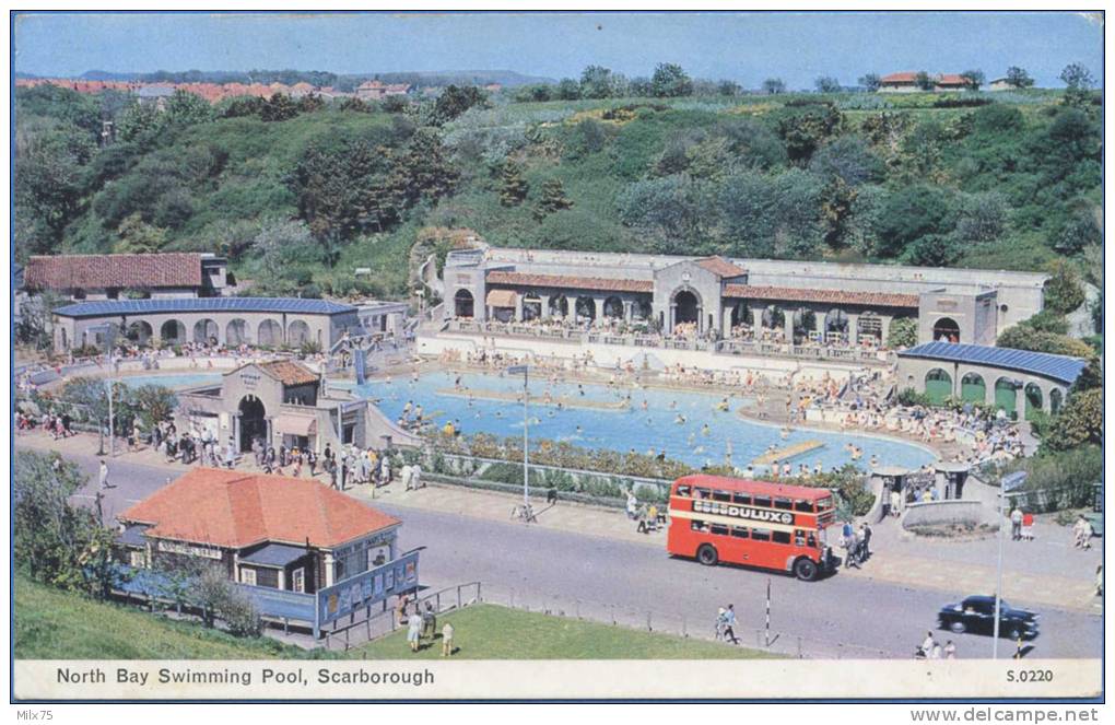 ANGLETERRE / ENGLAND : SCARBOROUGH - North Bay Swimming Pool - Scarborough