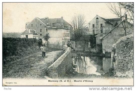 N°15224 -cpa Mennecy -moulin D'Ormoy- - Molinos De Agua