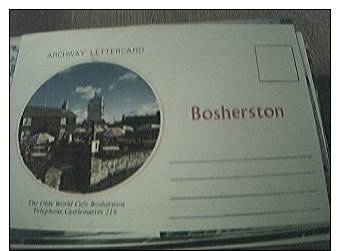 Postcard Unused Lettercard Bosherston Wales - Autres & Non Classés