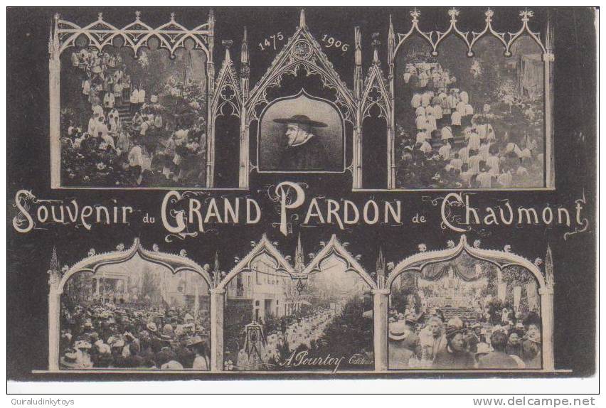 SOUVENIR DU GRAND PARDON DE CHAUMONT Belle Cpa Multivue Bon état Voir Scans - Chaumont