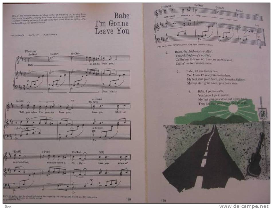 The Joan Baez Songbook  Ryerson Music Publishers Inc.N.Y  Paroles Et Musique - 1972 - 183 Pages - Musica Popolare