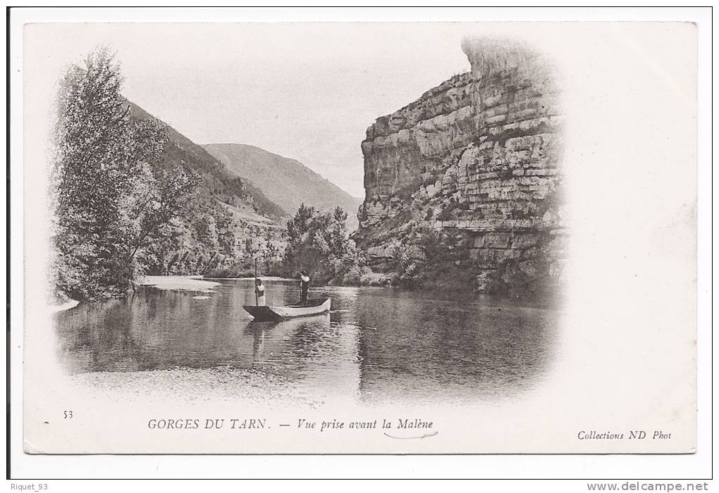 53 - Gorges Du Tarn - Vue Prise Avant LA MALENE - Collection ND Phot; - Autres & Non Classés