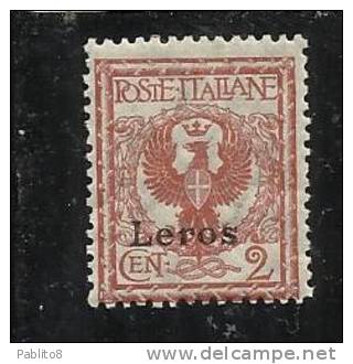LERO 1912 2 C MNH - Egeo (Lero)