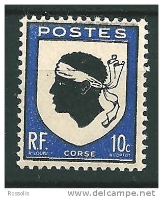France 755 Corse  Neuf ** - 1941-66 Armoiries Et Blasons