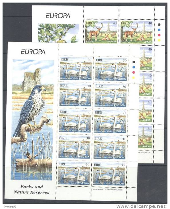 Ierland N° 1143/1144  Aan 22% Cote Yvert 2003  Xx  Postfris   EUROPA - Sonstige & Ohne Zuordnung