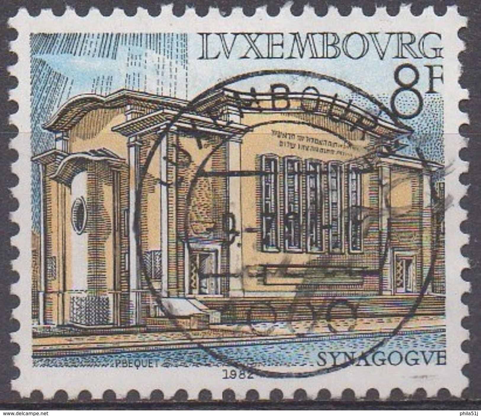 LUXEMBOURG  N°1007__ OBL VOIR SCAN - Used Stamps