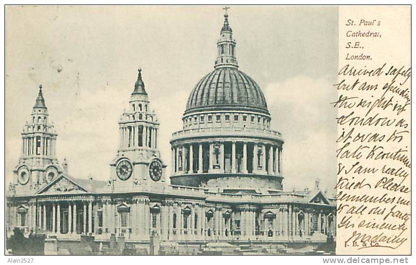 LONDON - St. Paul's Cathedral, S.E.  (J.B. &amp; Co) - St. Paul's Cathedral