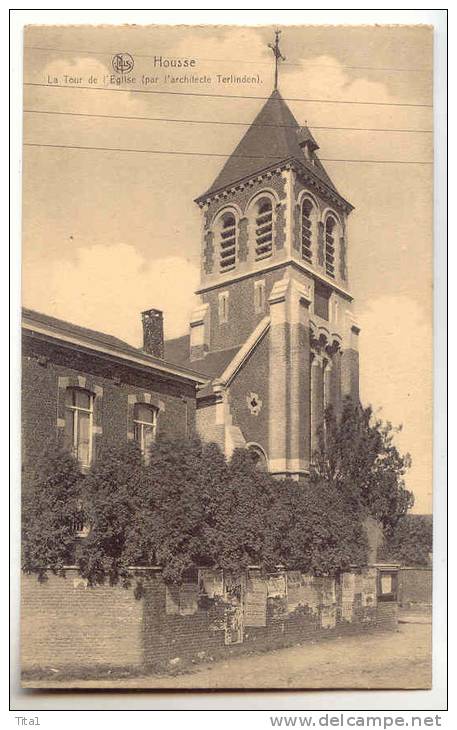 D8793 - Housse - La Tour De L' Eglise (par L'architecte Terlinden) - Blegny