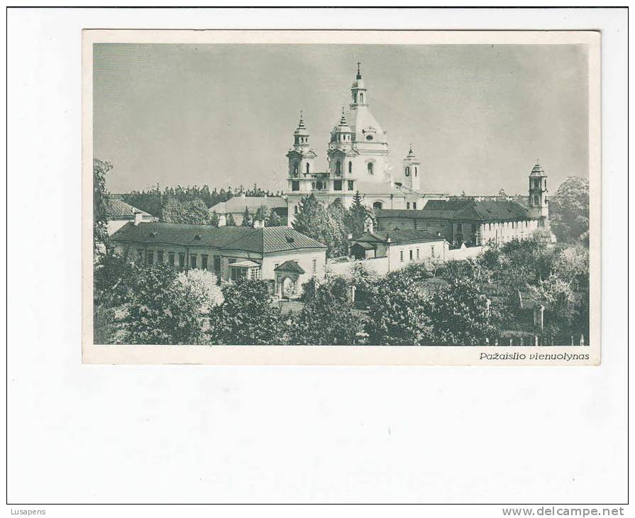 OLD FOREIGN 6442 - LIETUVA - LITUANIE - LITHUANIA - CONVENT OF PAZAISLIS KLOSTER VON PAZAISLIO VIENUOLYNAS - Lituanie