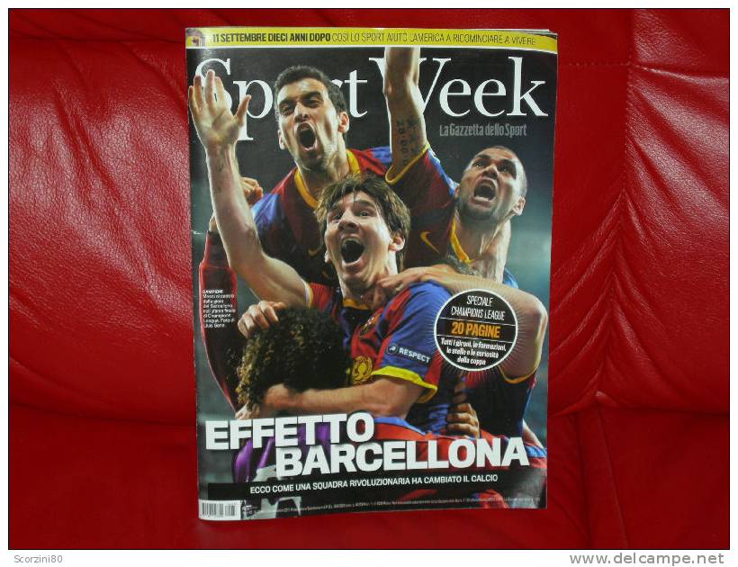 Sport Week N° 557 (n° 33-2011) CHAMPIONS LEAGUE - Deportes