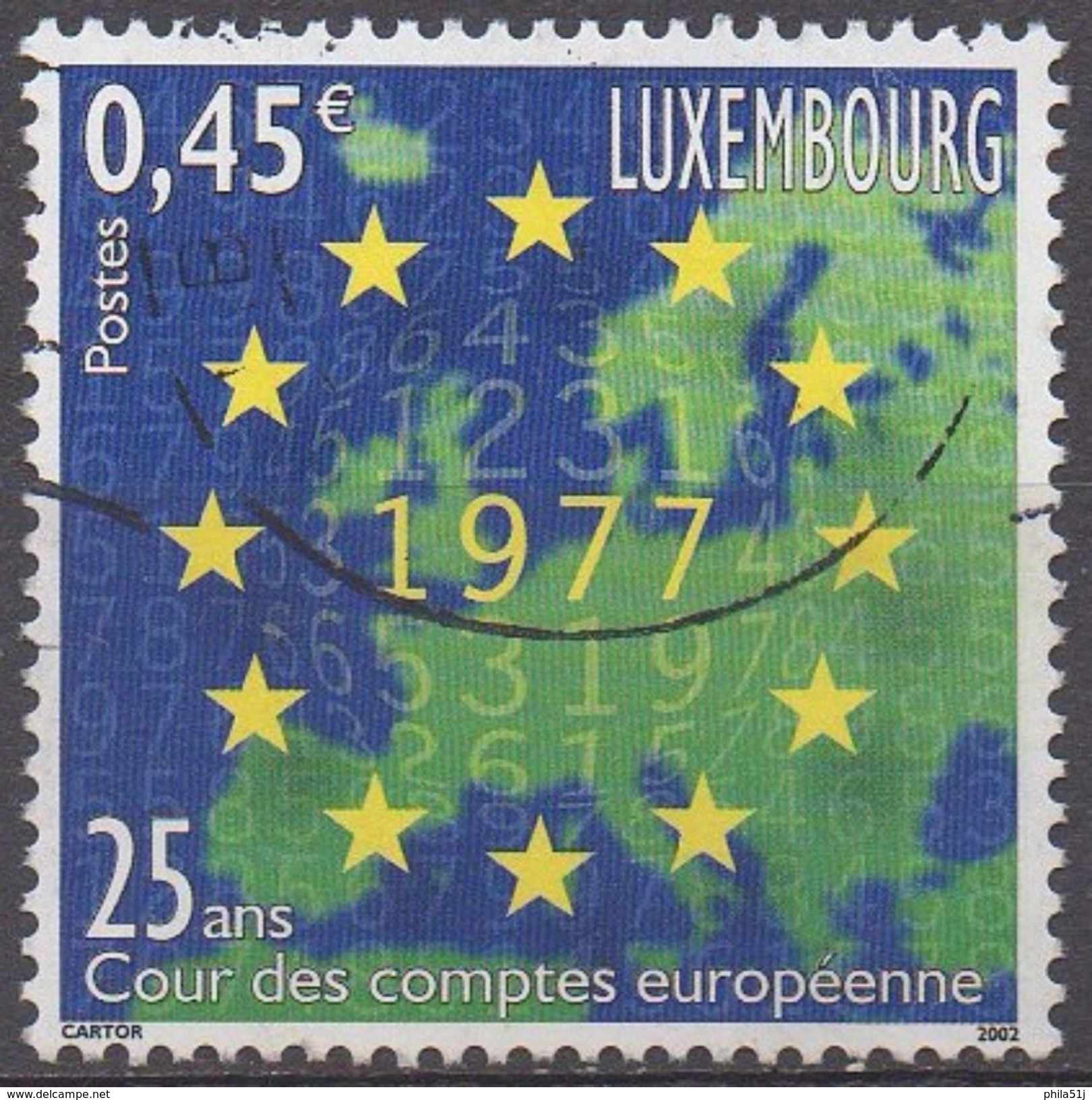LUXEMBOURG  N°1509__ OBL VOIR SCAN - Usati