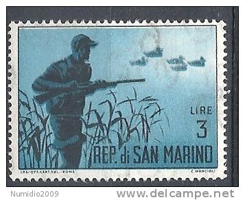 1962 SAN MARINO CACCIA MODERNA 3 LIRE MNH ** - RR9313 - Nuovi