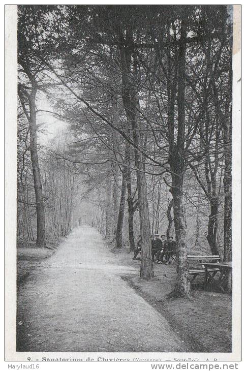 Sanatorium De Clavières-  Sous-bois. - Otros & Sin Clasificación