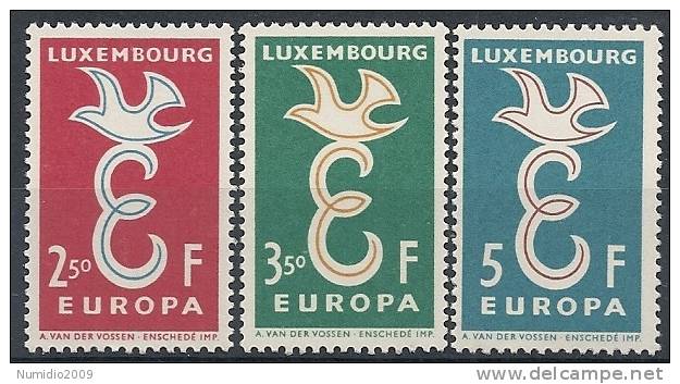 1958 EUROPA LUSSEMBURGO MNH ** - 1958