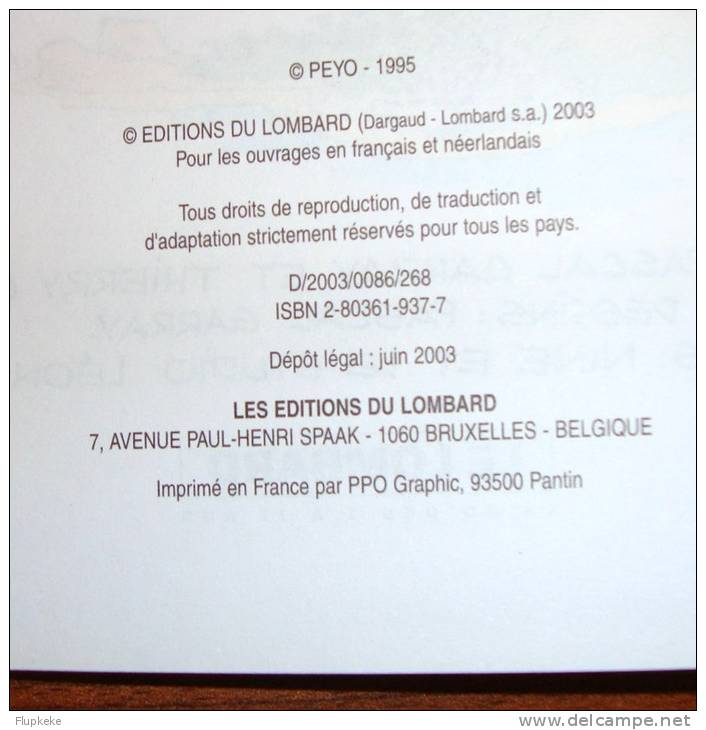 Benoit Brisefer 9 L´Ile De La Désunion Peyo Culliford Garray Édition 2003 - Benoît Brisefer