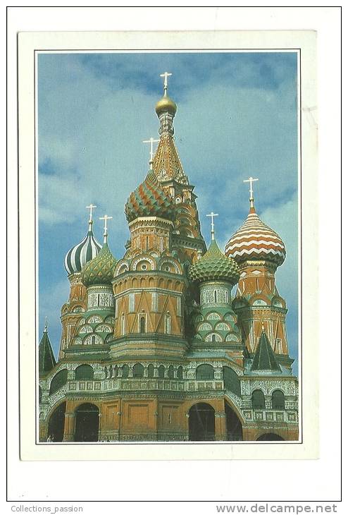 Photos, Lieus, Russie, Moscou, Basilique De Basile Le Bienheureux - Altri & Non Classificati