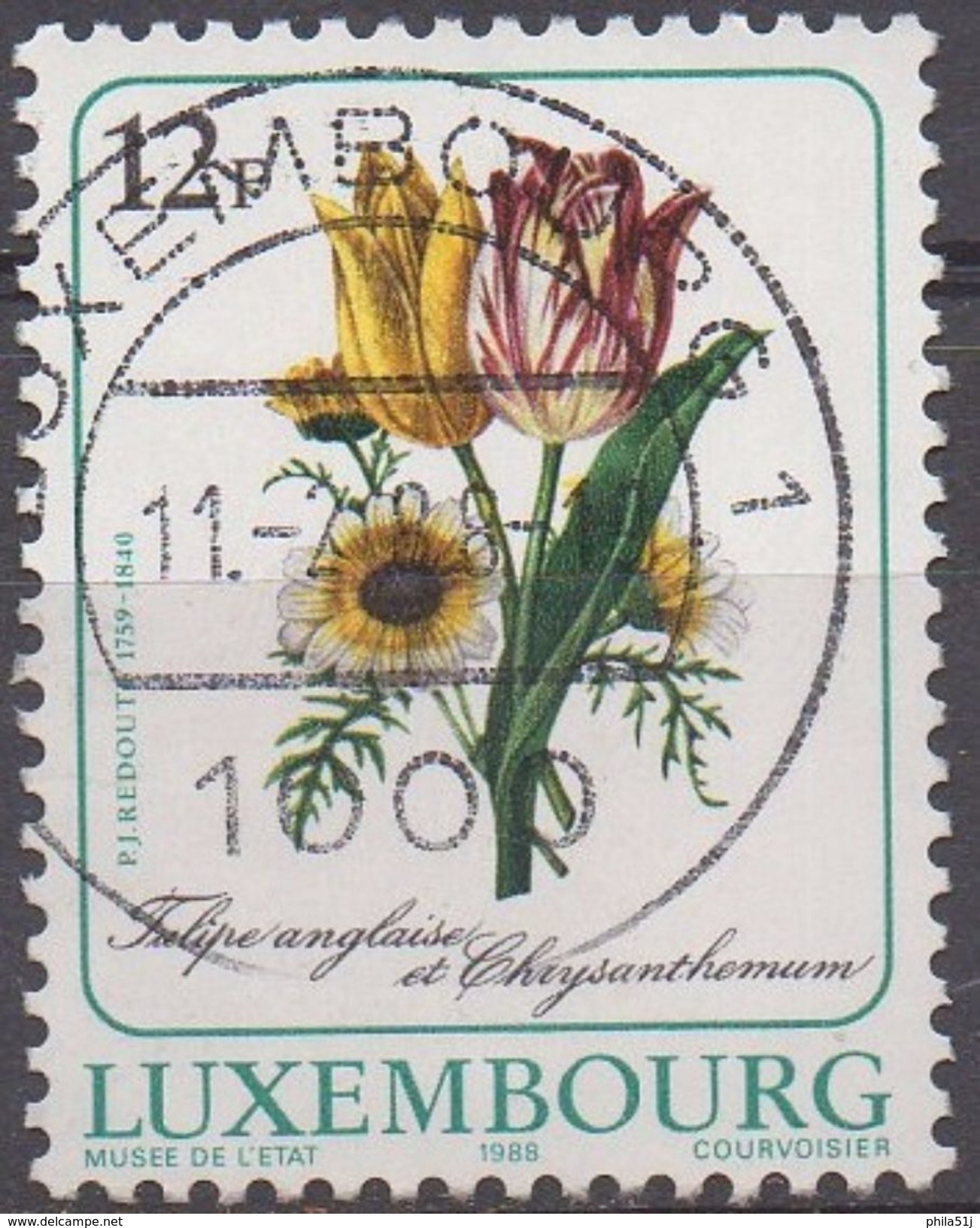 LUXEMBOURG  N°1142__ OBL VOIR SCAN - Used Stamps