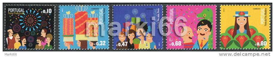 Portugal - 2011 - Traditional Celebrations - Mint Stamp Set - Unused Stamps