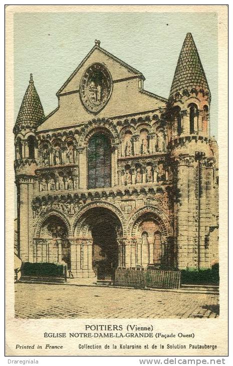 Collection De La Kolarsine Et De La Solution Pautauberge - Poitiers - église Notre-dame-la-grande - Collections