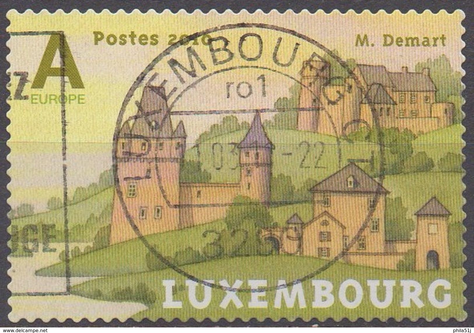 LUXEMBOURG  N°1804__ OBL VOIR SCAN - Oblitérés