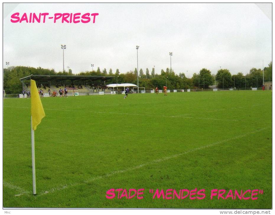 SAINT PRIEST Stade "Mendes France" (69) - Rugby