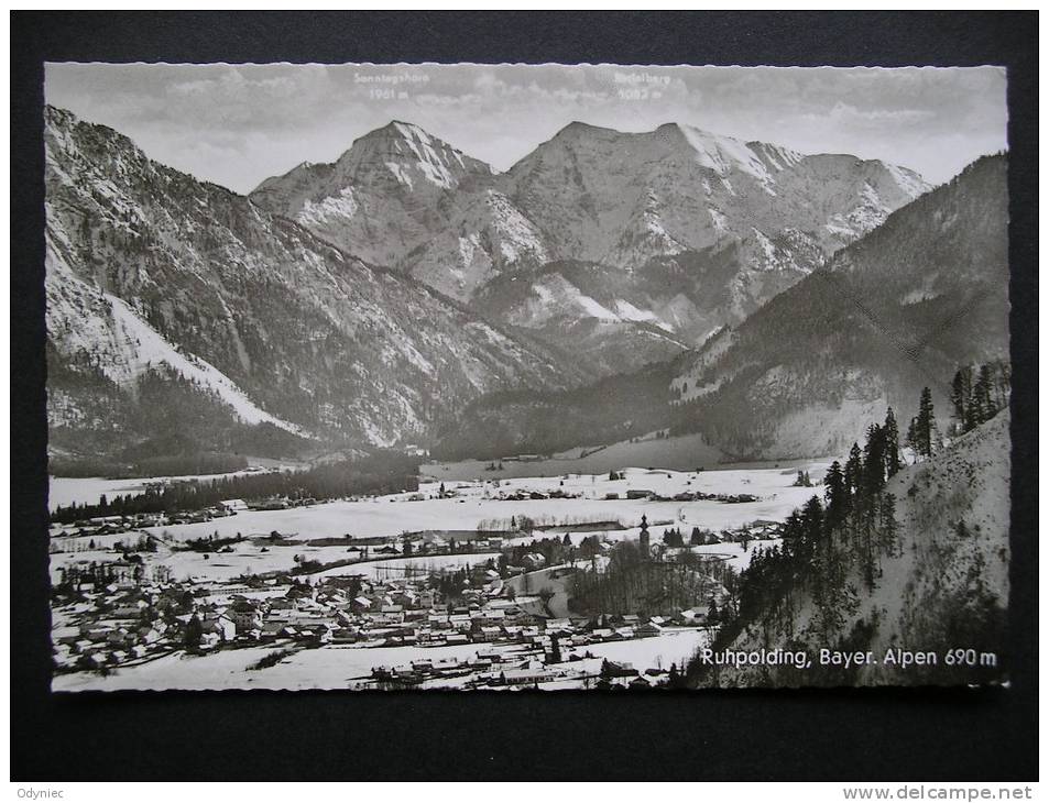 Ruhpolding,Bayer.Alpen 690 M 1958 - Ruhpolding