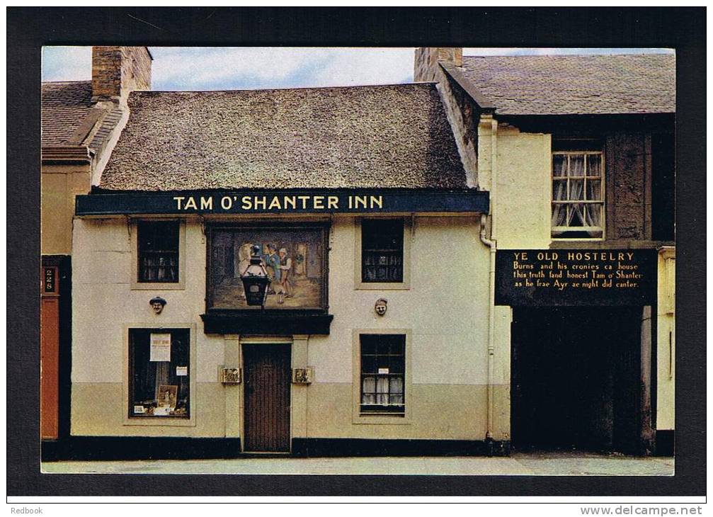 RB 785 - J. Arthur Dixon Postcard - Tam O' Shanter Inn Ayr Scotland - Mentioned In Burns' Poem? - Ayrshire