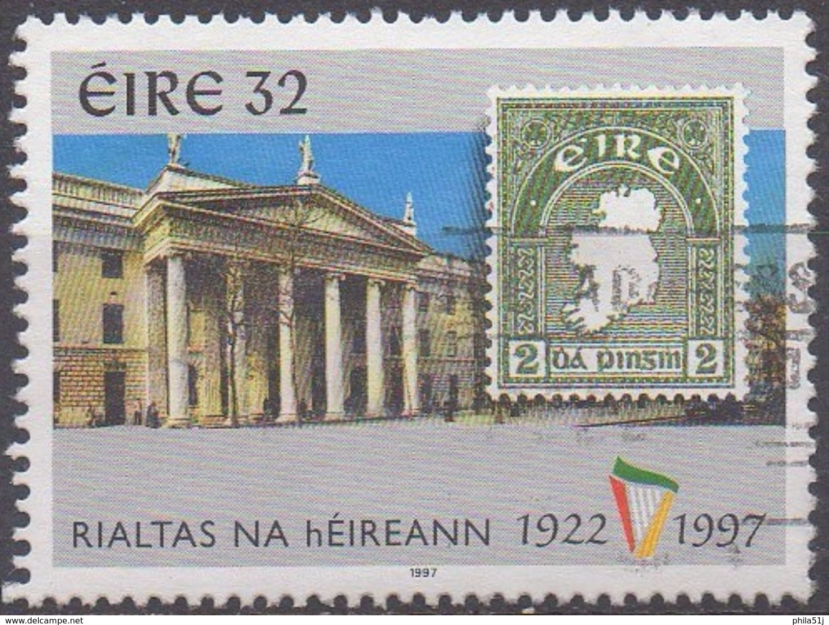 IRLANDE  N°1036__ OBL VOIR SCAN - Usati