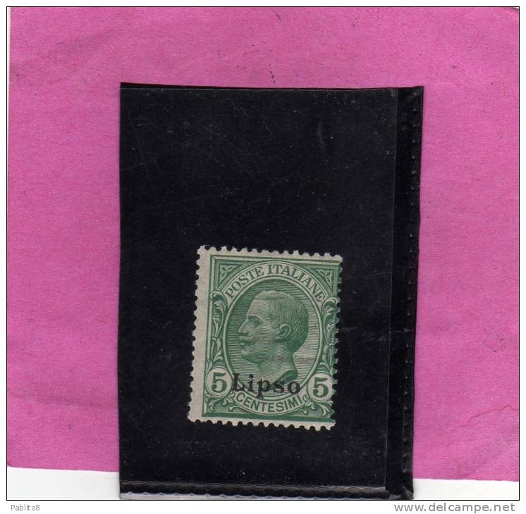 LIPSO 1912 5 C  MNH - Ägäis (Lipso)