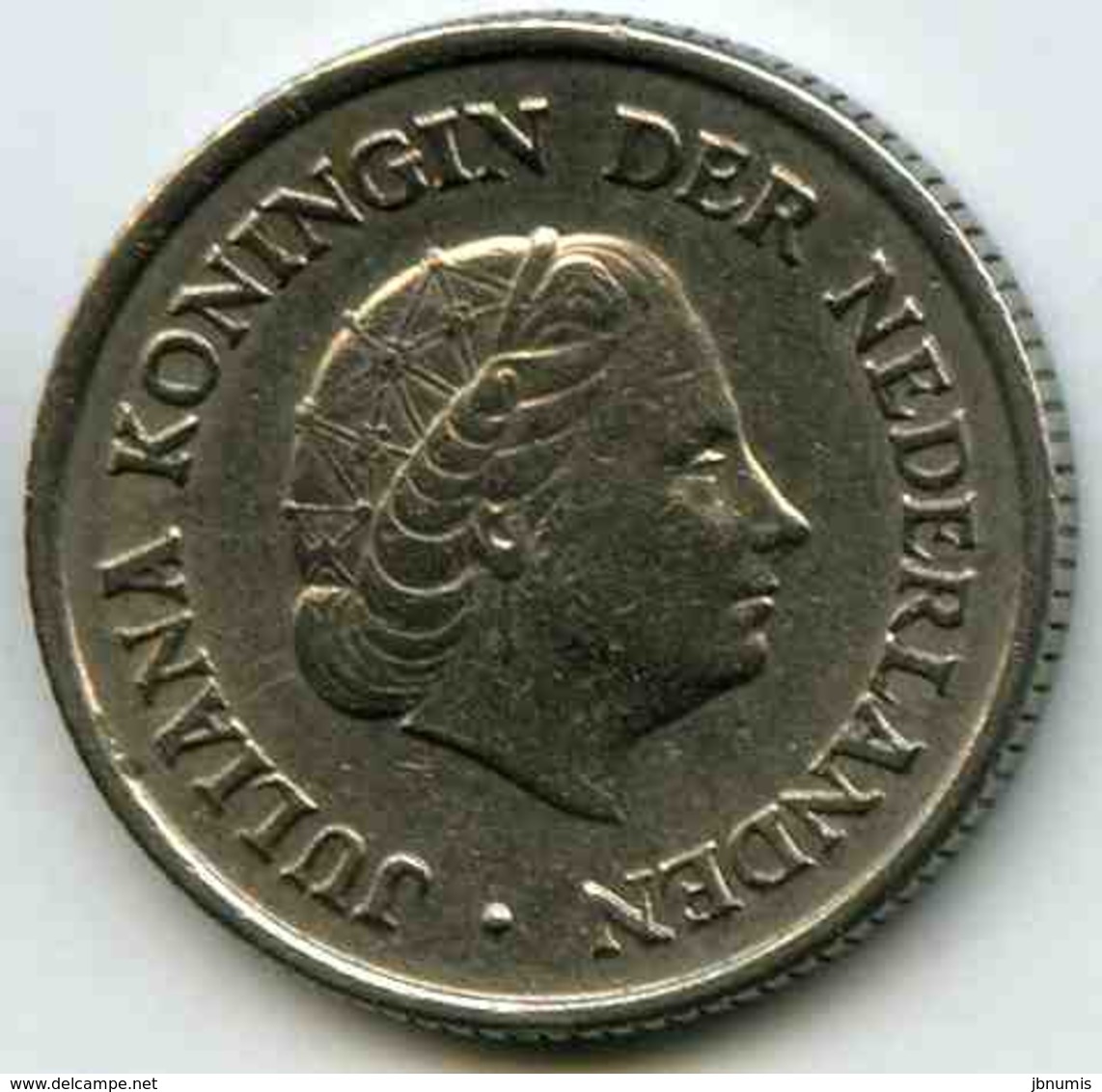 Pays-Bas Netherland 25 Cents 1950 KM 183 - 1948-1980 : Juliana