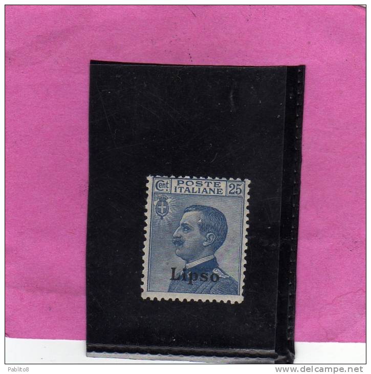 LIPSO 1912 25 C  MNH - Ägäis (Lipso)