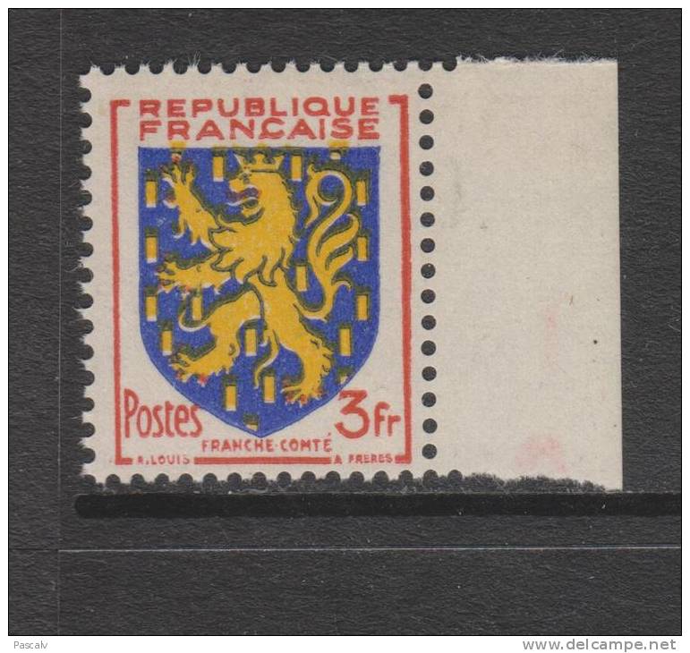 Yvert 903 ** Neuf Sans Charnière Mint Never Hinged - 1941-66 Armoiries Et Blasons