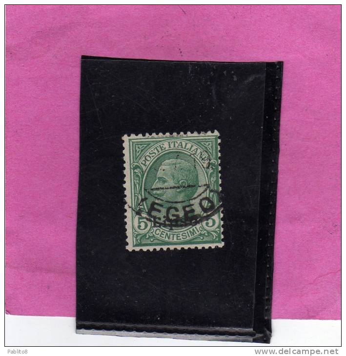 LIPSO 1912 5 C TIMBRATO - Aegean (Lipso)