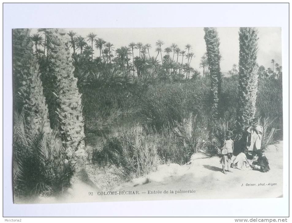 COLOMB BECHAR - Entrée De La Palmeraie - Bechar (Colomb Béchar)