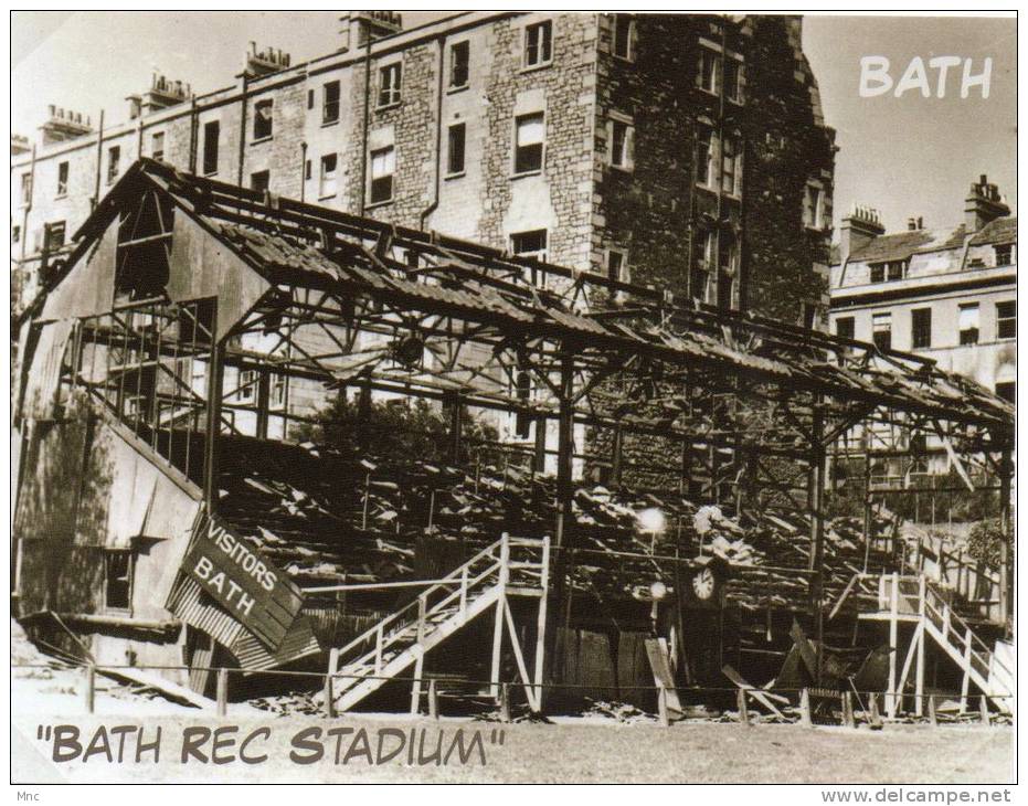 BATH "Bath Rec Stadium" (Angleterre) - Rugby