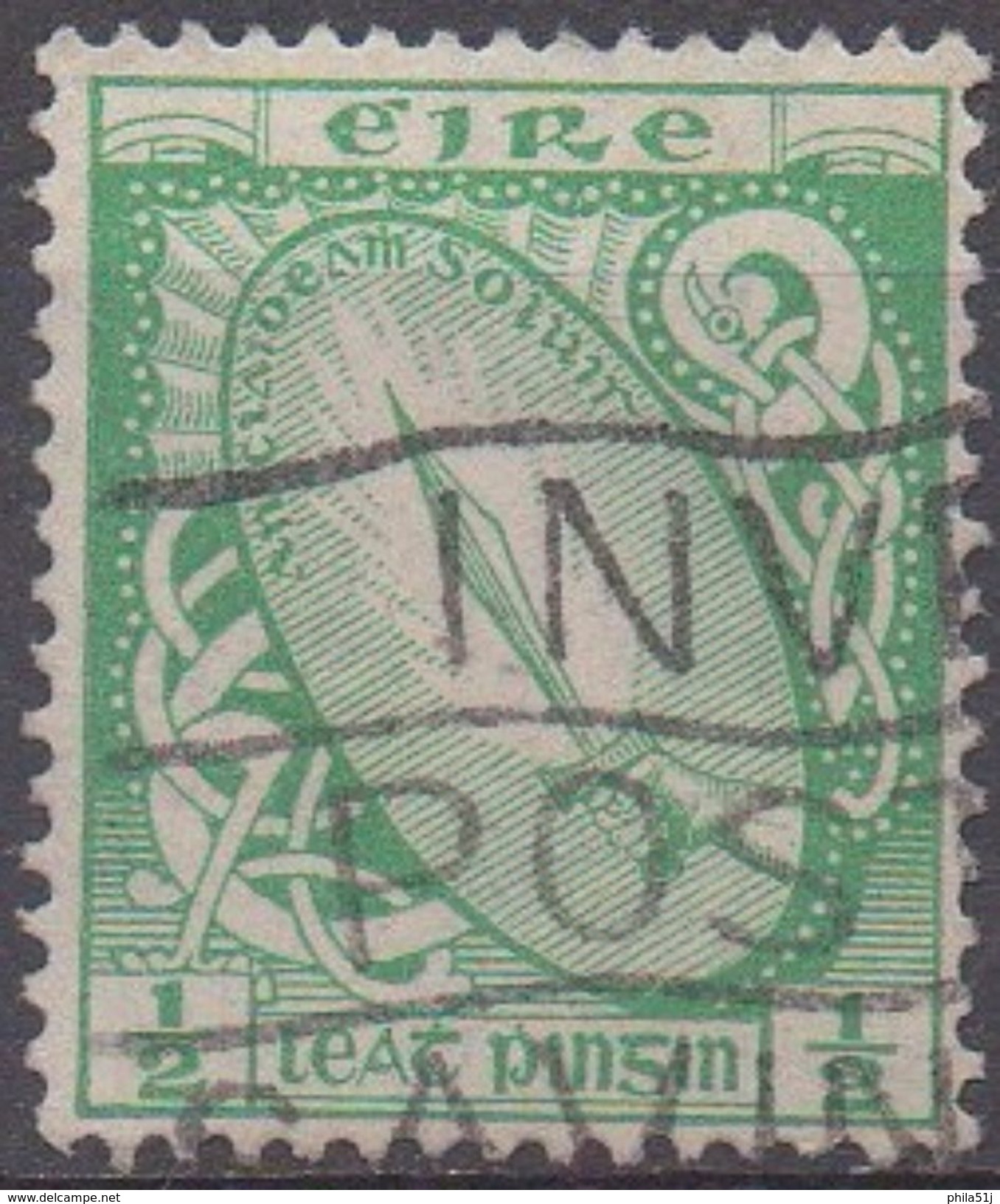 IRLANDE  N°40__ OBL VOIR SCAN - Used Stamps