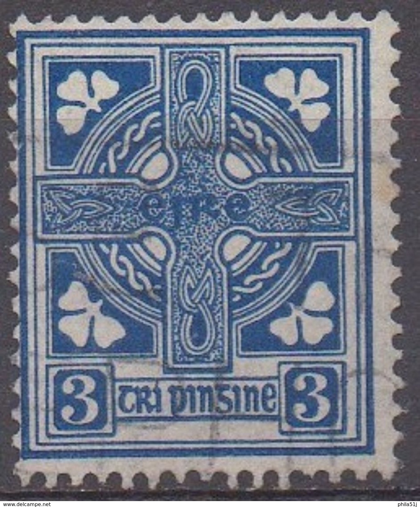 IRLANDE  N°45__ OBL VOIR SCAN - Used Stamps