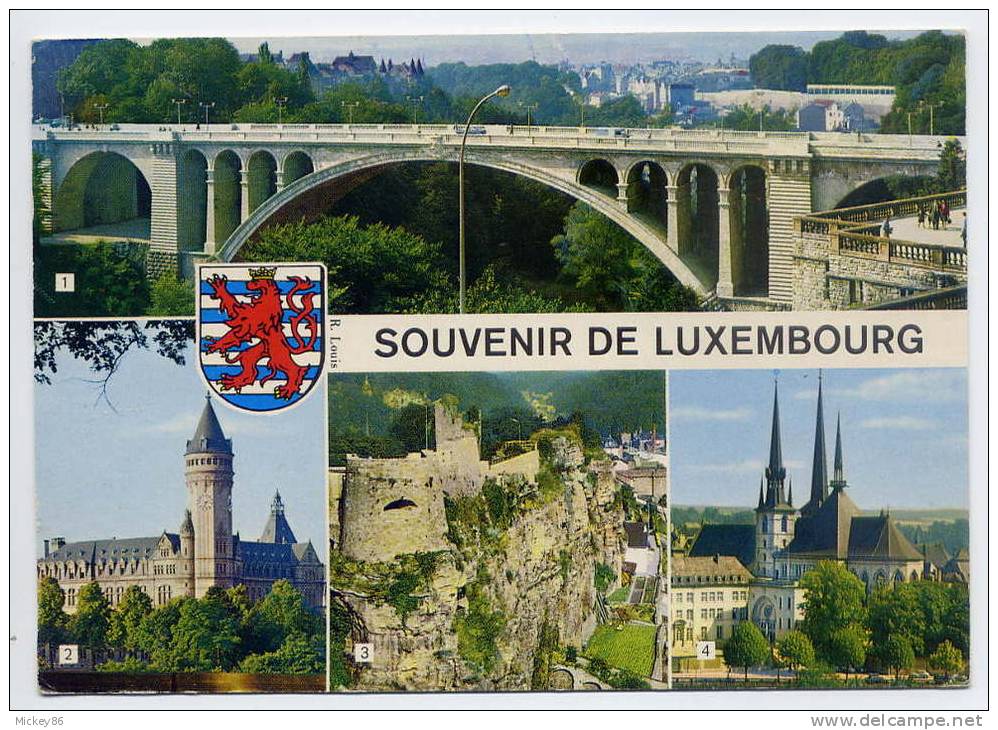 1984--tp  "Hollenfels"  Seul Sur Carte Postale--belle Flamme  "9 Octobre--Journée De L'UNION POSTALE UNIVERSELLE" - Storia Postale