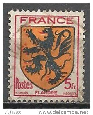 1 W Valeur Oblitérée,used - FRANCE - YT Nr 602 * 1944 - N° 3-45 - 1941-66 Armoiries Et Blasons