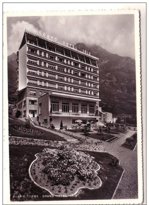 6SC544) BOARIO TERME - GRAND HOTEL " IRIS " - Altri & Non Classificati