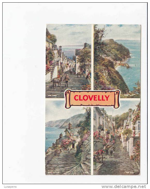 OLD FOREIGN 6534 - UNITED KINGDOM - CLOVELLY - Clovelly