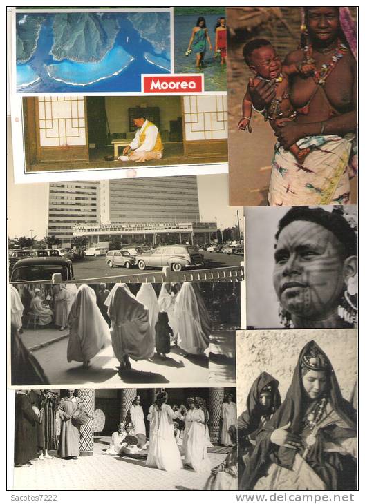 A SAISIR LOT DE PLUS 500 CPSM ET CPM ETRANGERES - - 500 Postcards Min.