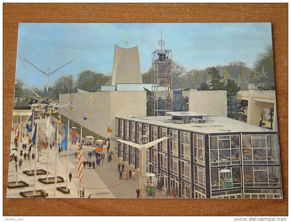 Wereldtentoonstelling BRUSSEL / Anno 1958 ( 5 kaarten / voir photo pour detail) !