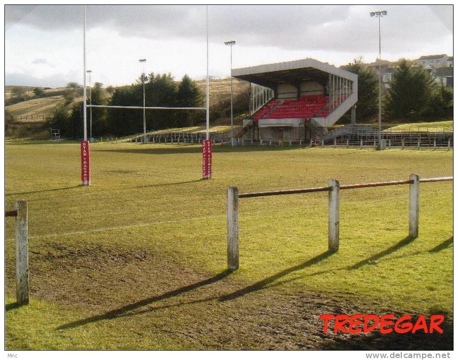 TREDEGAR "Tredegar Rec Stadium" (Pays De Galles) - Rugby