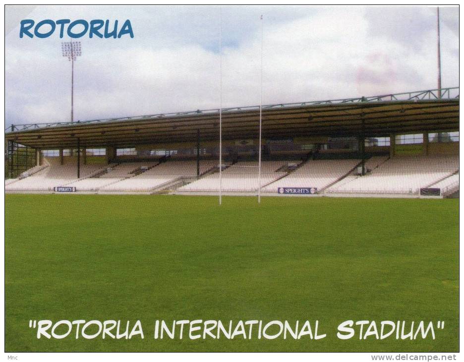 ROTORUA "Rotorua International Stadium" (Nouvelle Zélande) - Rugby