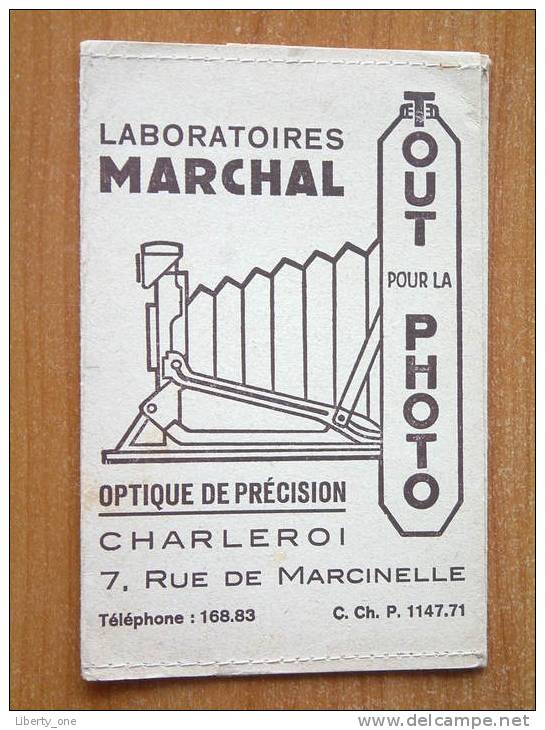 Laboratoires MARCHAL Rue De Marcinelle Charleroi ( Pochet ) ( Anno 19.. - Zie Foto Voor Details ) ! - Supplies And Equipment