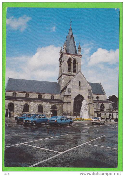 PAVILLY - L´Eglise (Voitures) - Pavilly