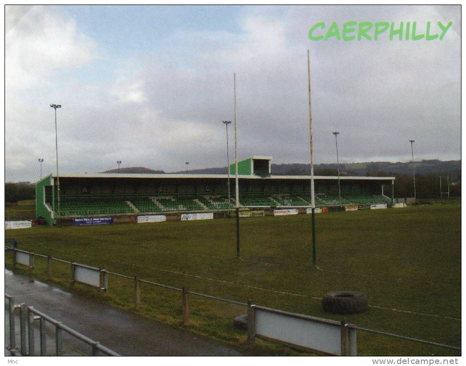 CAERPHILLY "Virginia Park Stadium" (Pays De Galles) - Rugby