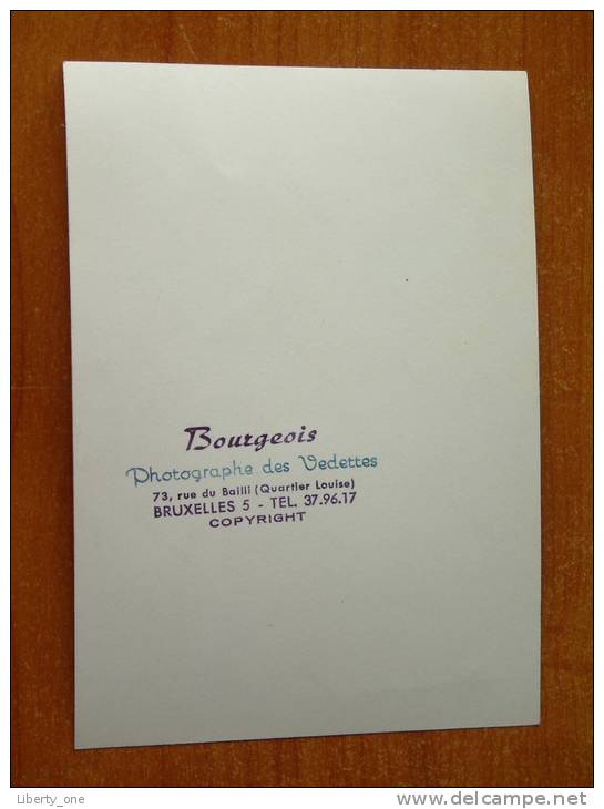 Edmond Taillet > Carte Photo > Bourgeois ( Anno 19.. - Zie Foto Voor Details ) ! - Autographes